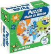 Puzzle Mapa do Mundo Online Hot Sale