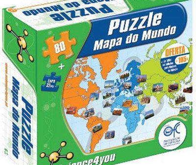 Puzzle Mapa do Mundo Online Hot Sale