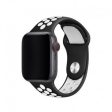 Bracelete Silicone 4-OK para Apple Watch 42mm | 44mm | 45mm - Preto | Branco Cheap