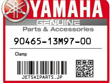 YAMAHA OEM CLAMP New #90465-13M97-00 Hot on Sale