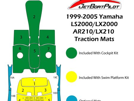 Marine Mat for Yamaha LS2000 LX210 AR210 (98-05 MY) Online now