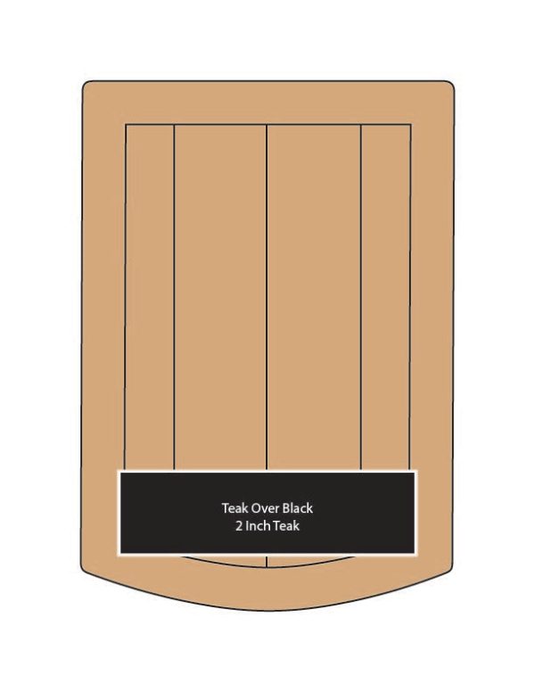 Marine Mat Bow Rail Mats for Scarab 255 ID (2015-Current MY) Hot on Sale