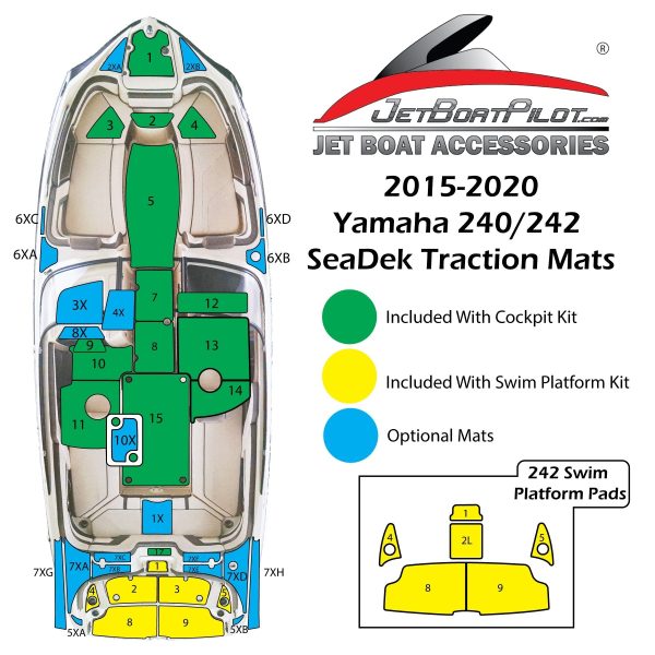 Yamaha 240 242 Marine Mat Anchor Locker Mat (15-20 MY) Hot on Sale