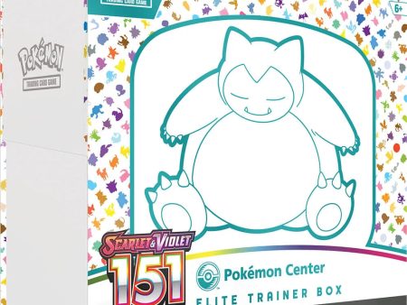 PTCGL Promo Code: 151 Elite Trainer Box - Snorlax (Pokemon Center) Online Hot Sale