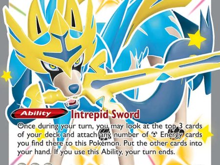 Shiny Zacian V SWSH292 PTCGL Promo Code Supply