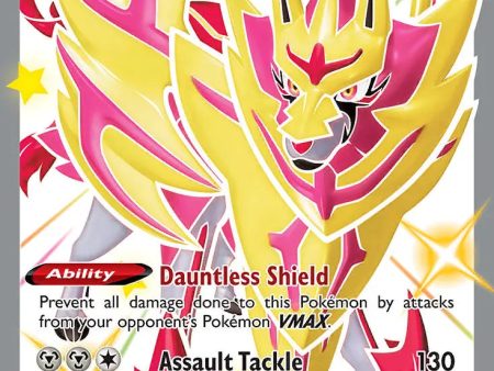 Shiny Zamazenta V SWSH293 PTCGL Promo Code Online